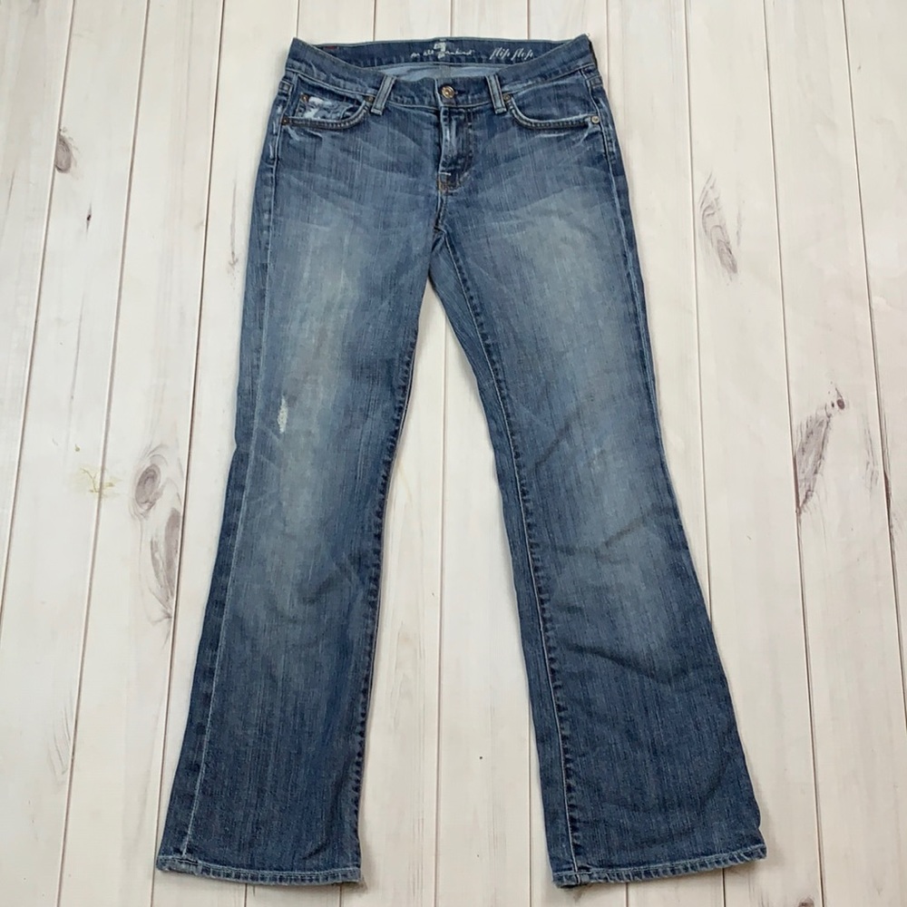 7 for all mankind size 26 flip flop jeans
